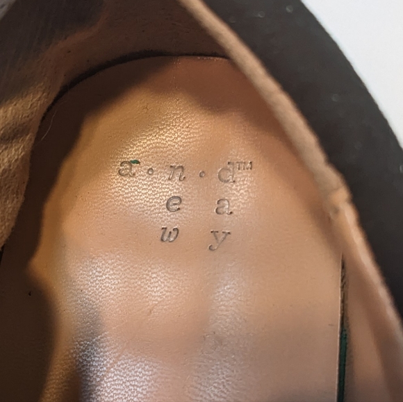 a new day Black Knot Suede Slip On 8.5 - Picture 4 of 5